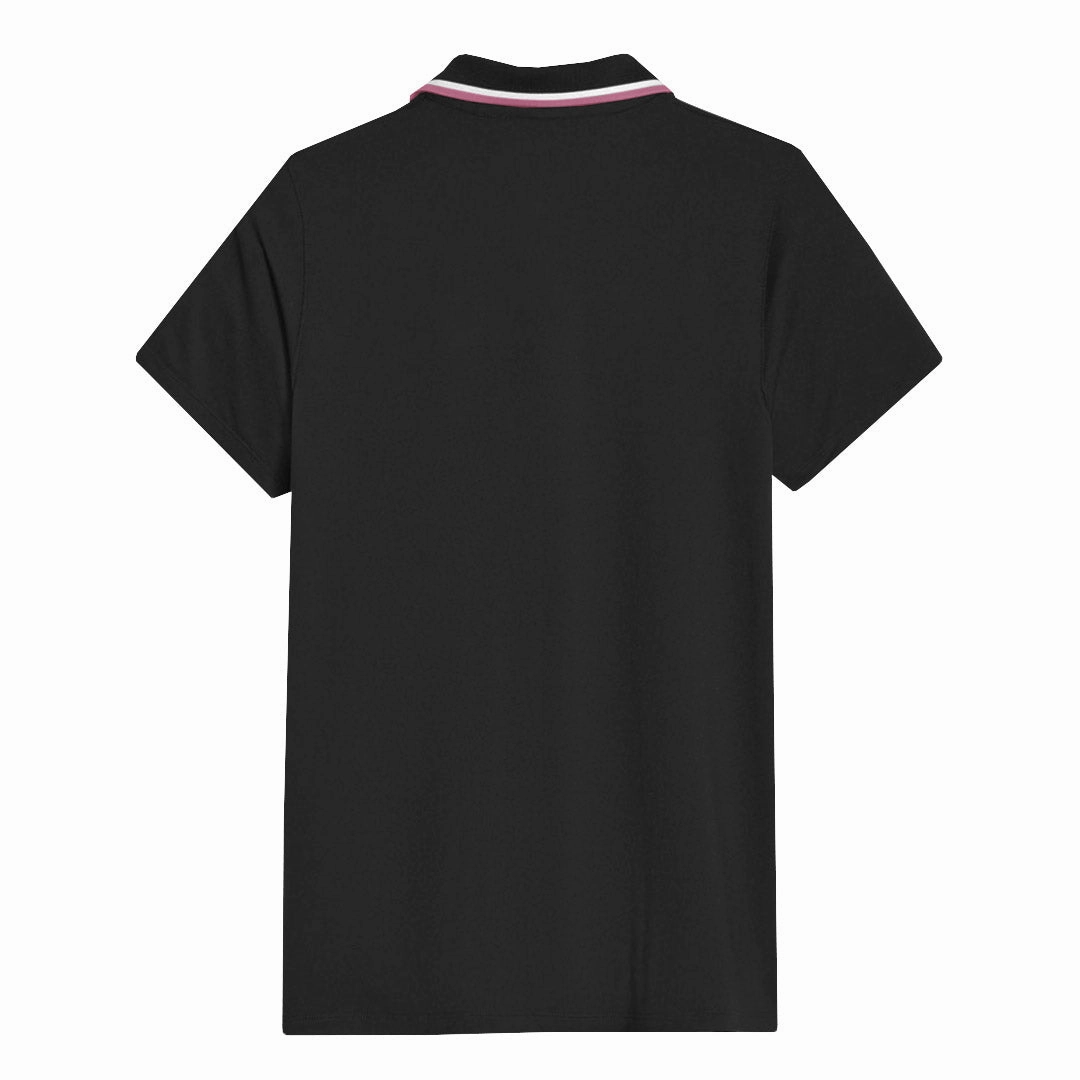 Puma - Women's Cloudspun Tipped Short Sleeve Polo (622155 01) Adjustable Hem