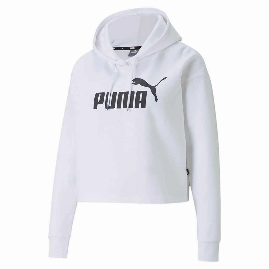 Puma - Women's Essentials Cropped Logo Hoodie (586869 02) Oversized style