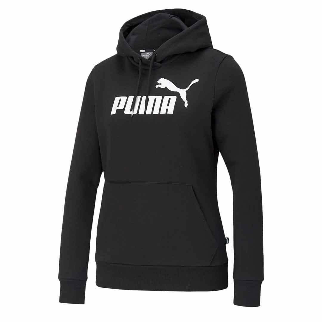 Puma - Women's Essentials Logo Hoodie (586788 01) Mild Weather Strong Zip