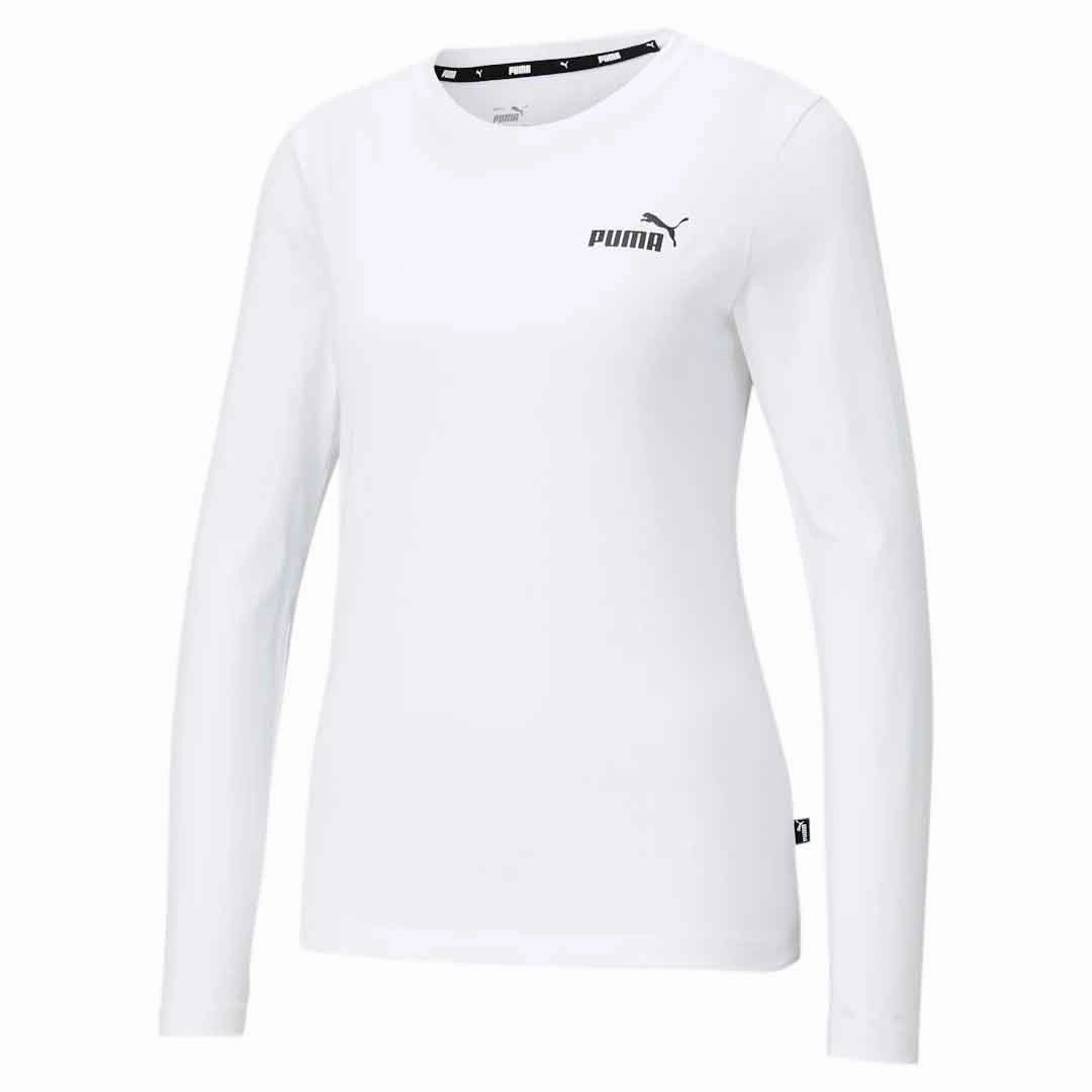 Puma - Women's Essentials Long Sleeve T-Shirt (586782 02) Noise Free Zippers