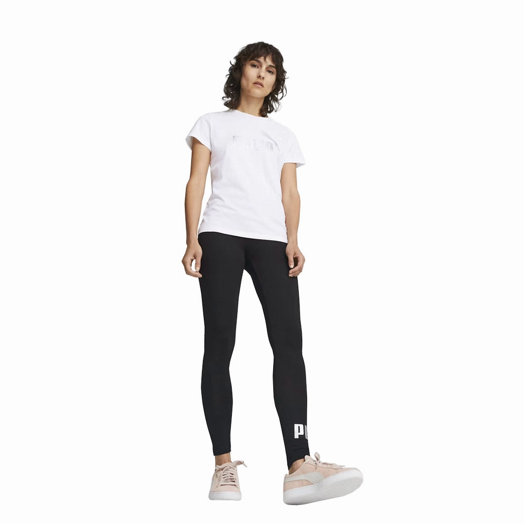 Puma - Women's Essentials  Metallic Logo T-Shirt (848303 02) AntiSnag Lining Material