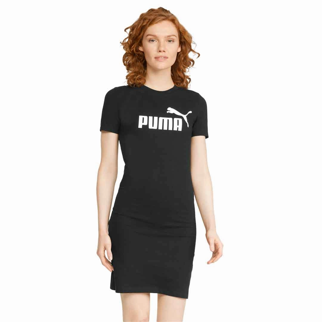 Ergonomic Shoulder Design Puma - Women's Essentials Slim Tee Dress (848349 01)
