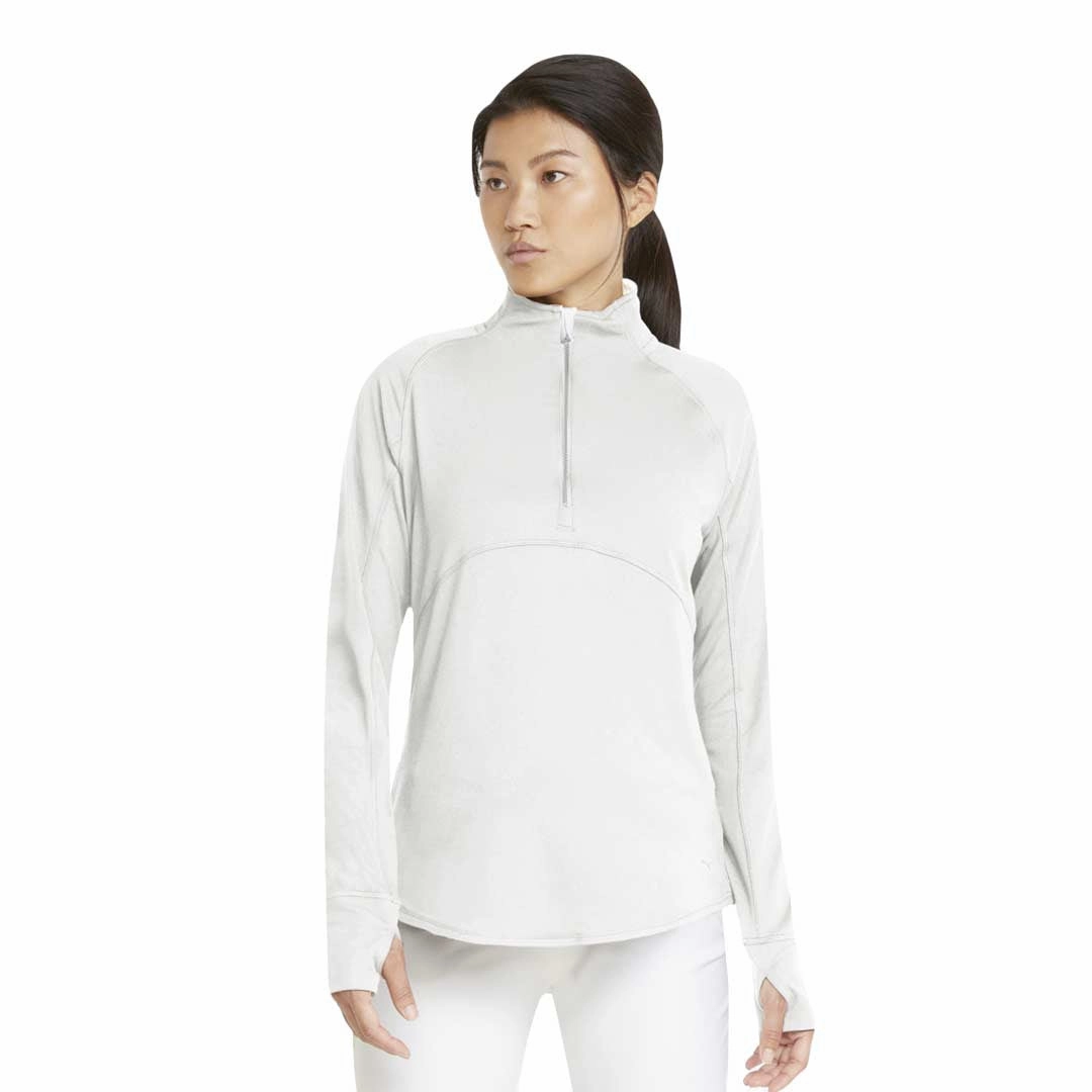 Stretch Fit Puma - Women's Gamer Golf 1/4 Zip Sweatshirt (533007 01)