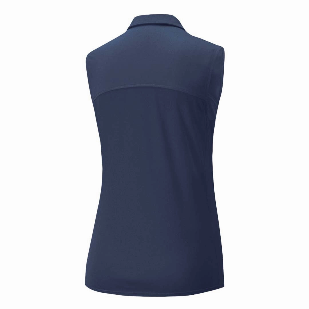 Puma - Women's Gamer Sleeveless Polo (532990 03) Low Profile Logoing