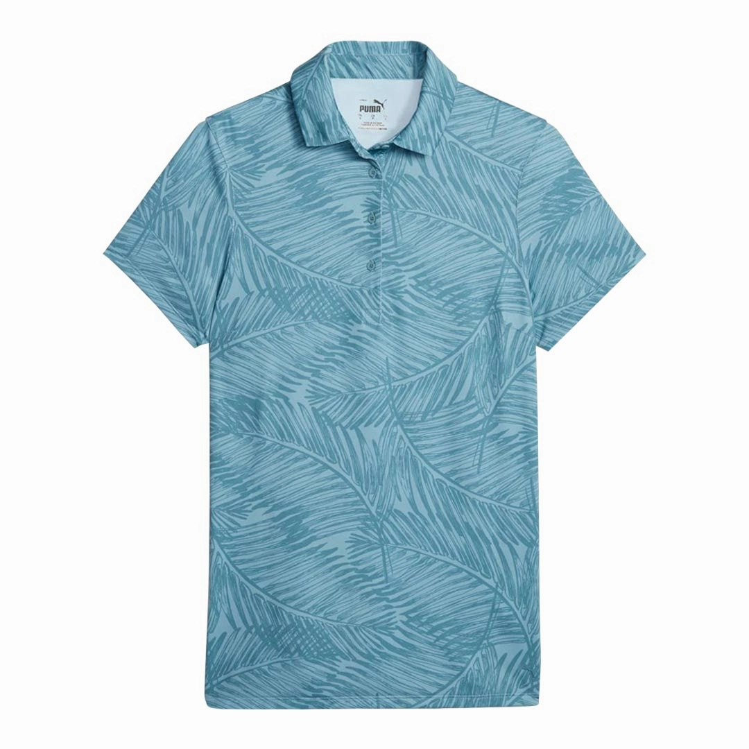 Puma - Women's MATTR Fern Short Sleeve Polo (621633 03) Winter Layering Piece