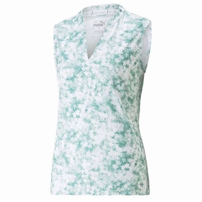 Puma - Women's MATTR Stillwater Sleeveless Polo (537491 02) Wind Resistant Lining