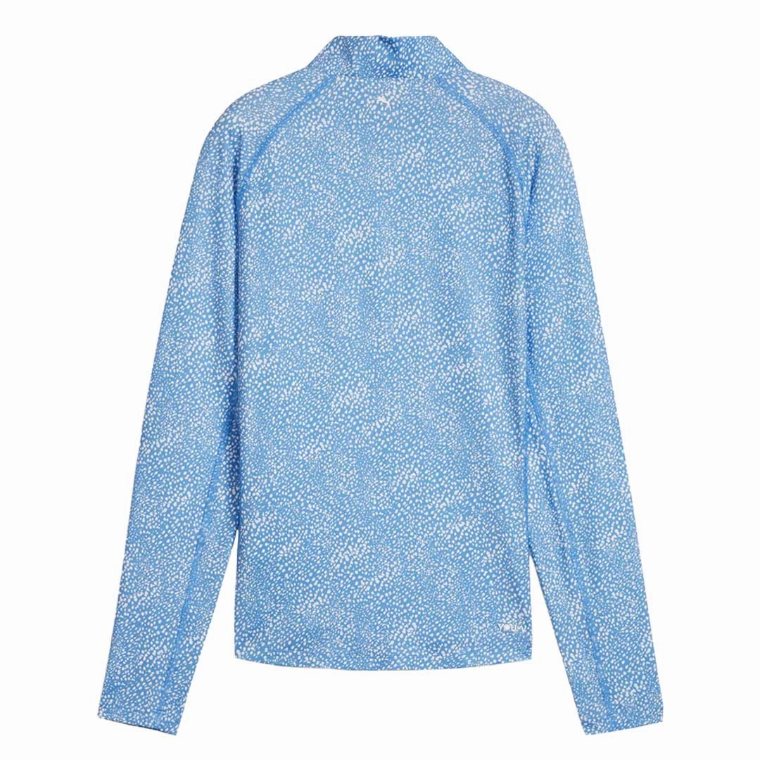 Casual Outdoor Look Puma - Women's You-V Microdot Quarter-Zip Golf Sweater (623934 01)