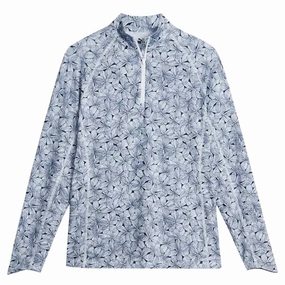 Puma - Women's You-V Plumeria 1/4 Zip Sweater (622788 01) Functional Piece Lined Pockets