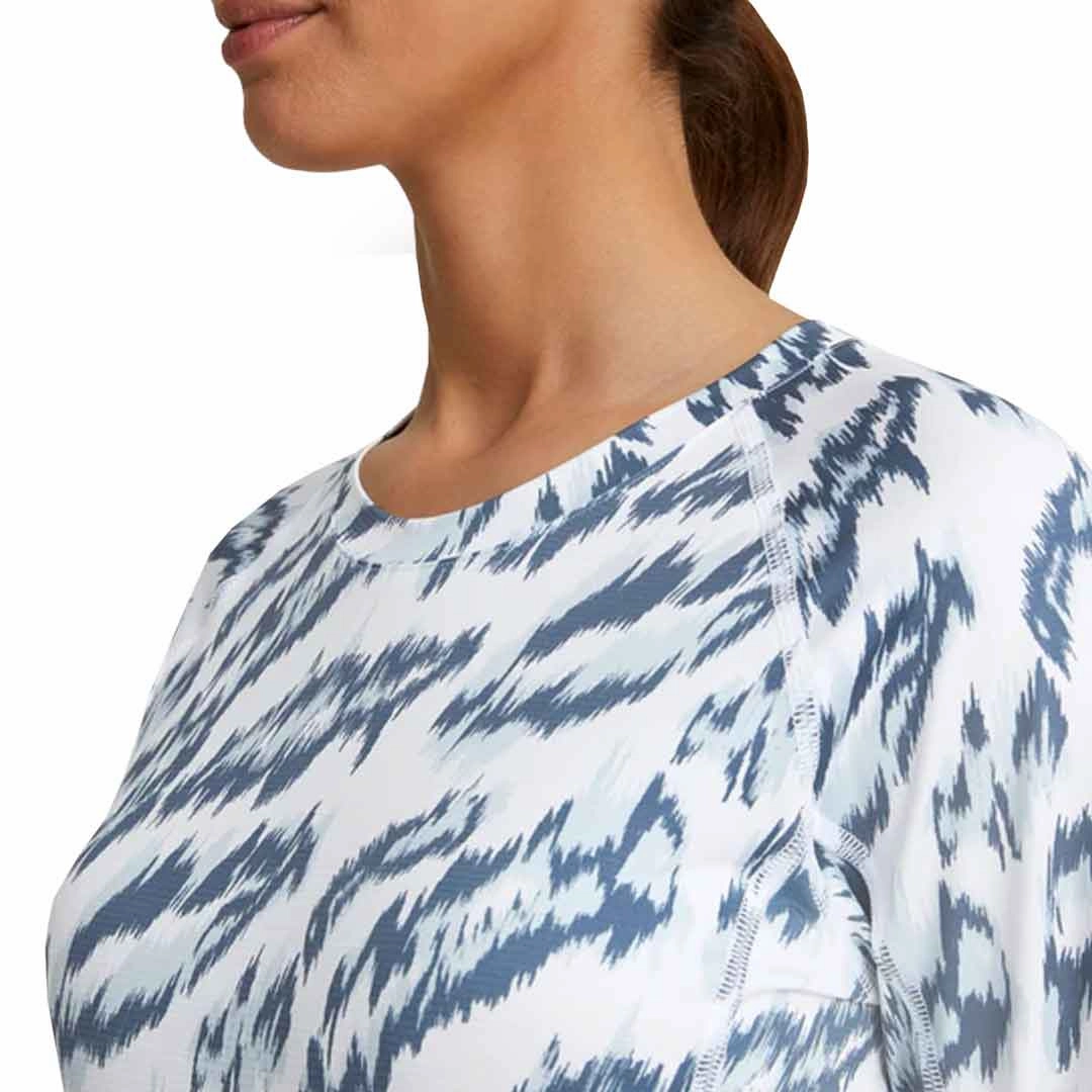 Puma - Women's YouV Animal Long Sleeve T-Shirt (539031 01) Stretch Panels