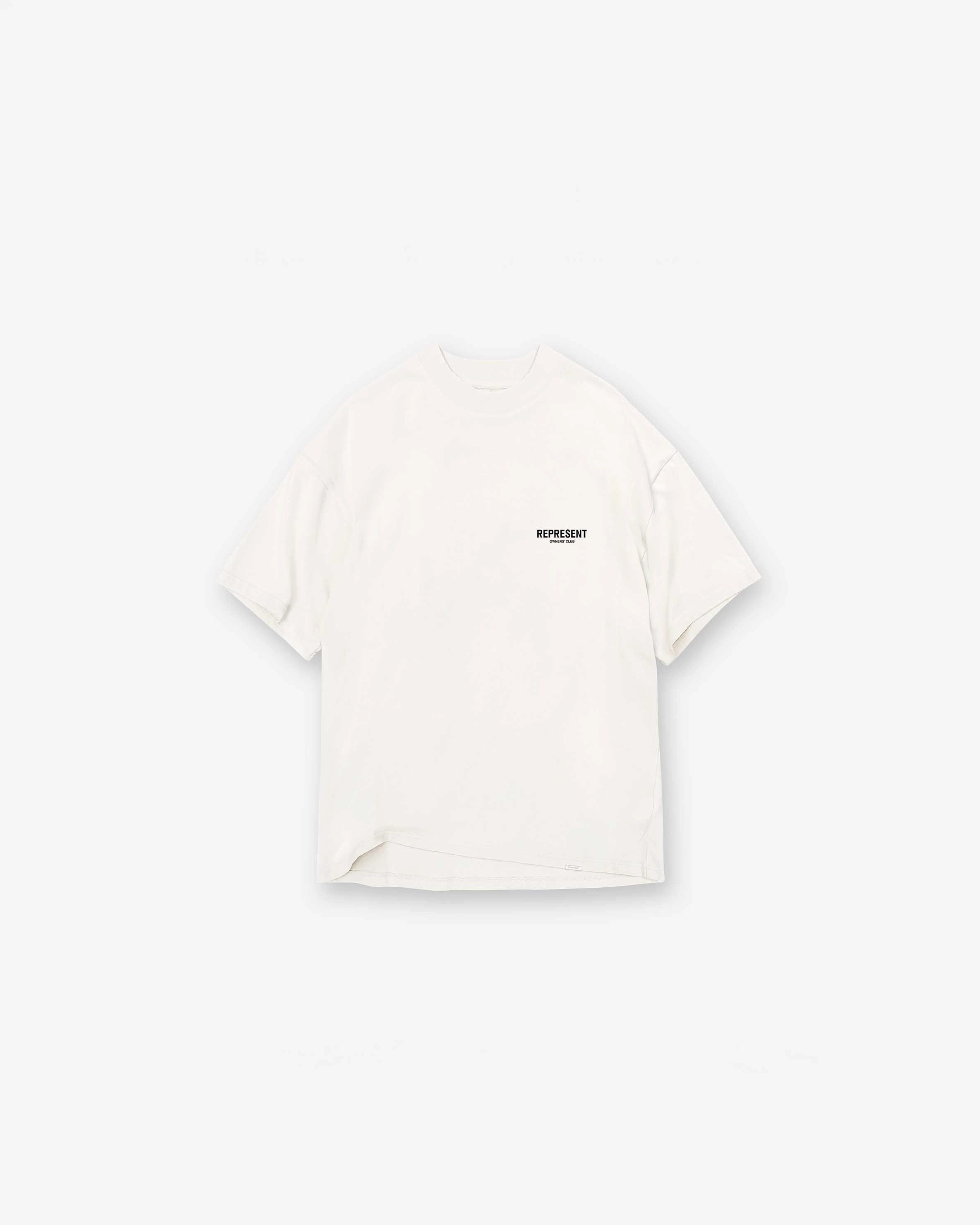 Represent Owners Club T-Shirt - Flat White Timeless Top Versatile Wear
