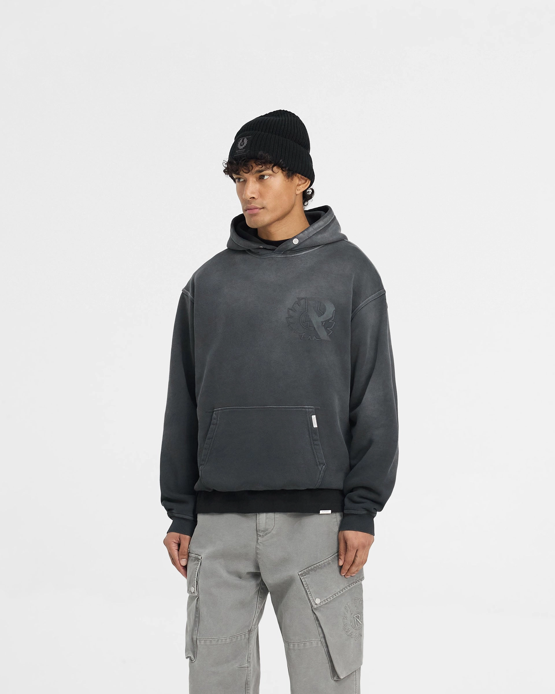 Mass market appeal Represent X Belstaff Outline Phoenix Hoodie - Shadow