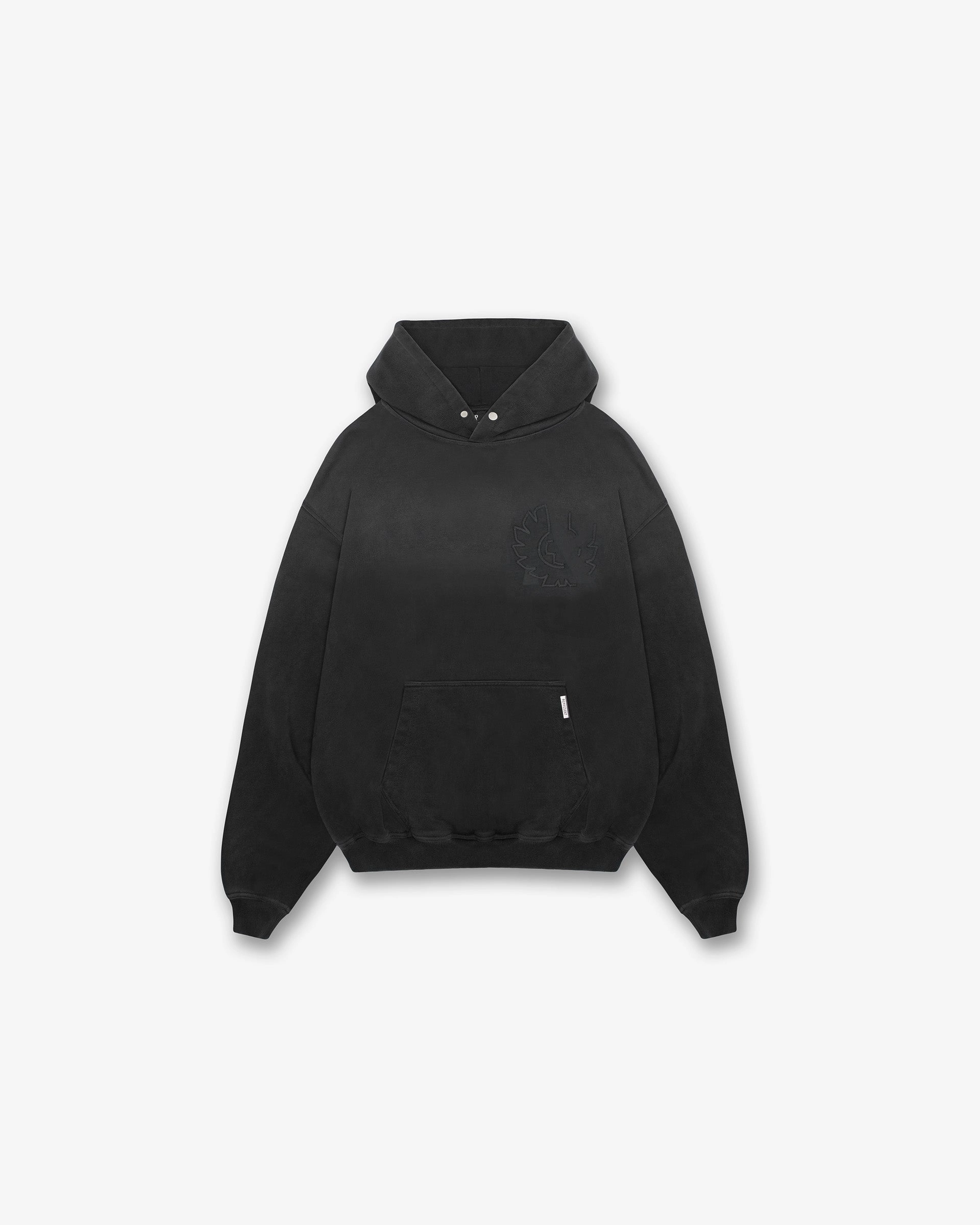 Water resistant coating Chill Comfort Represent X Belstaff Outline Phoenix Hoodie - Shadow