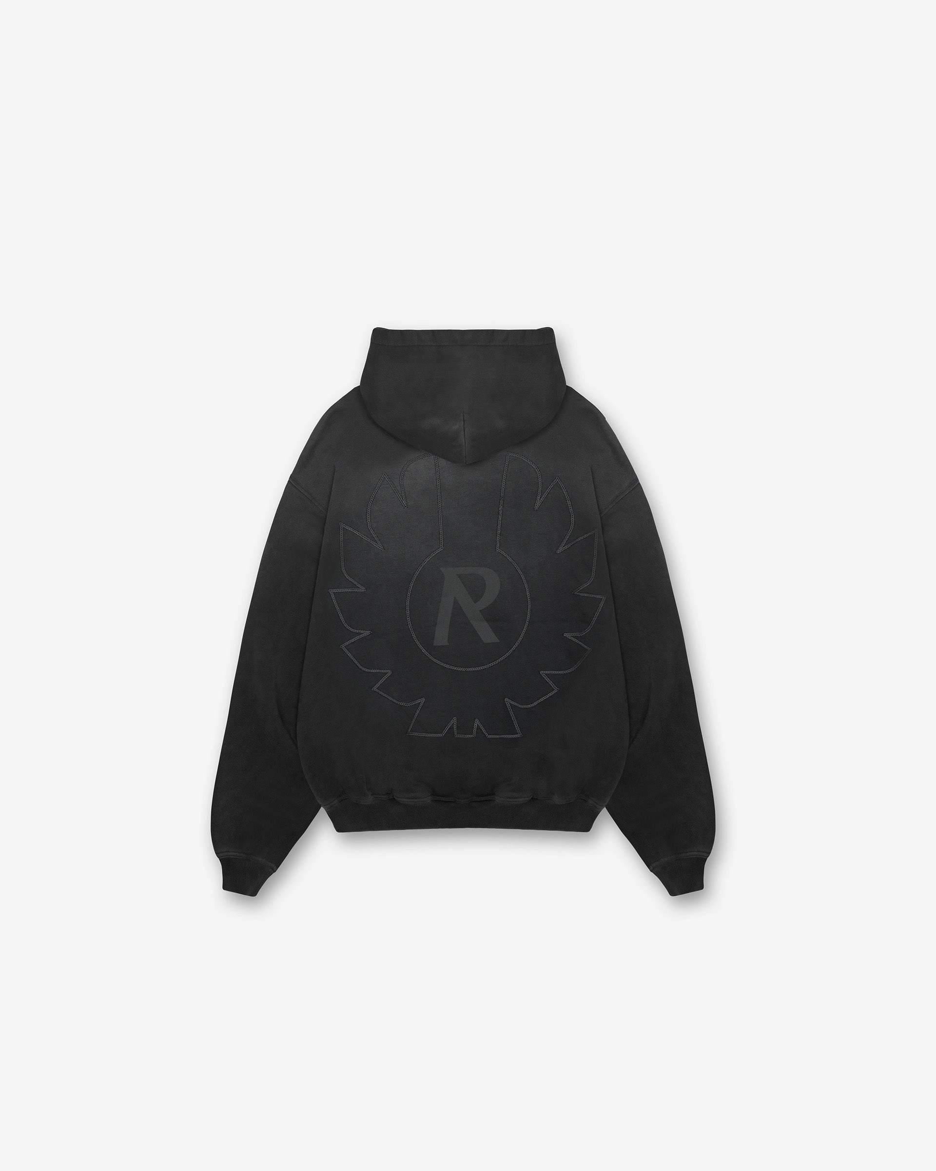Represent X Belstaff Outline Phoenix Hoodie - Shadow Rib Knit Hem