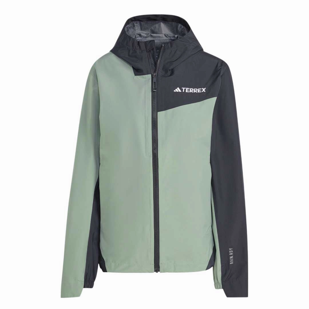 Zipper Guard Weatherproofing adidas - Women's Terrex Multi 2.5L RAIN.RDY Jacket (IP1510)