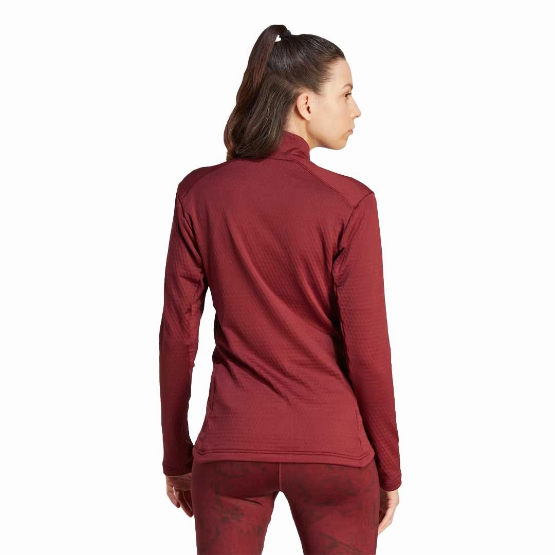 adidas - Women's Terrex Multi Light Fleece Full Zip Jacket (IB1813) DurableStitching