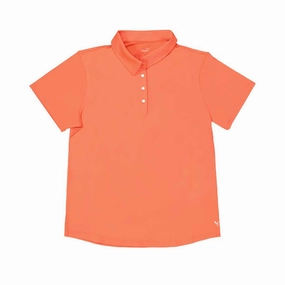 Trendy Feel Puma - Women's MATTR Solid Short Sleeve Golf Polo (625889 04)