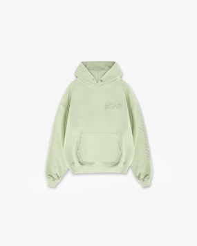 Raceway Hoodie - Matcha Slim Fit Contour Comfort core