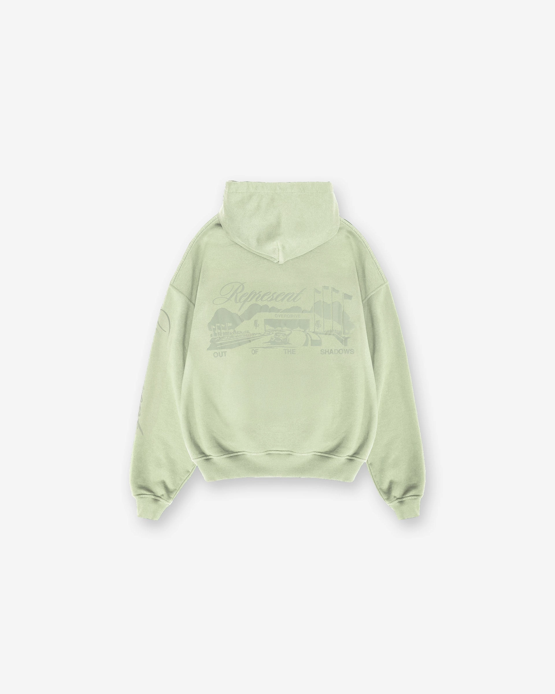 Quick Fit Comfort Exclusive piece Raceway Hoodie - Matcha