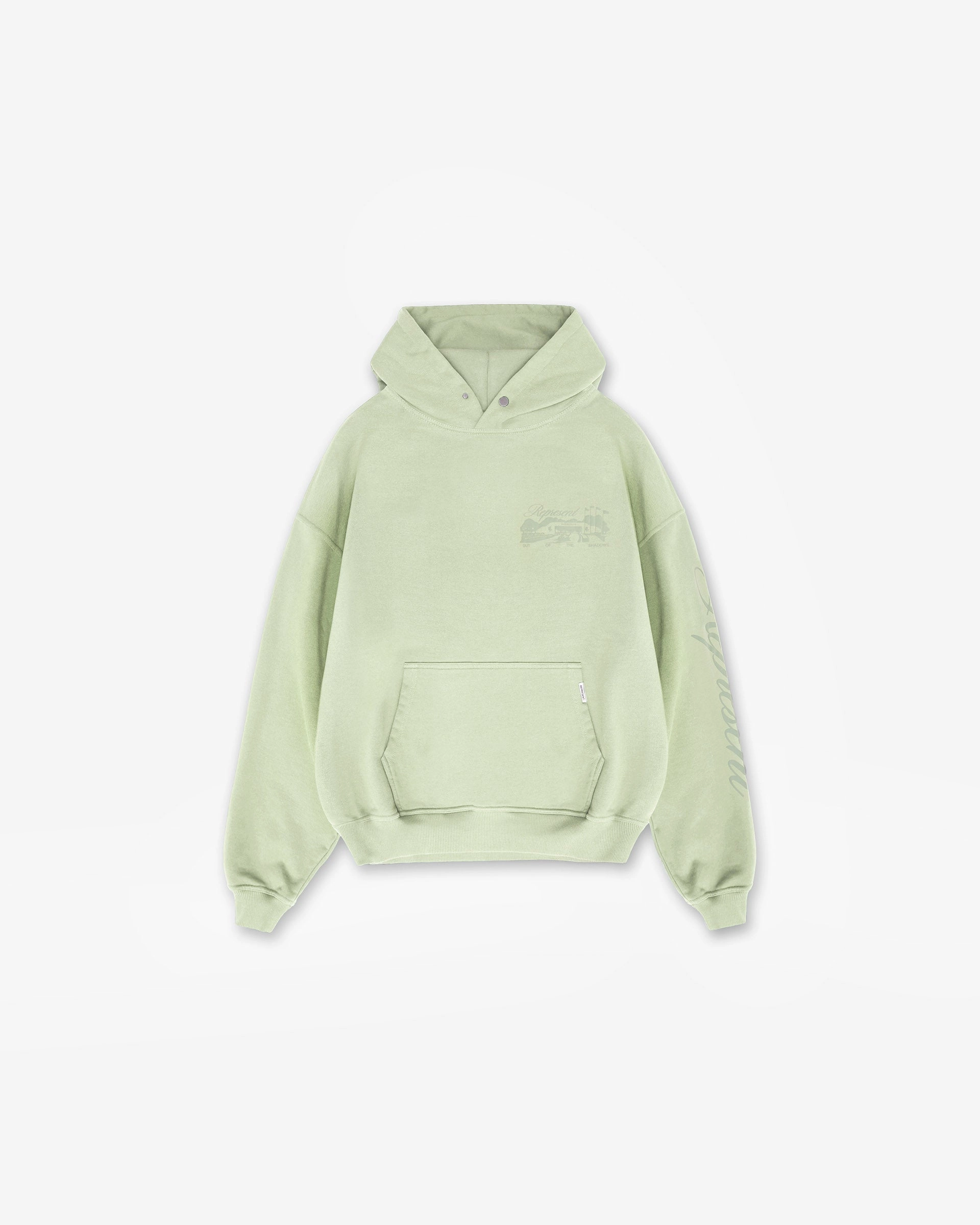Raceway Hoodie - Matcha Slim Fit Contour Comfort core