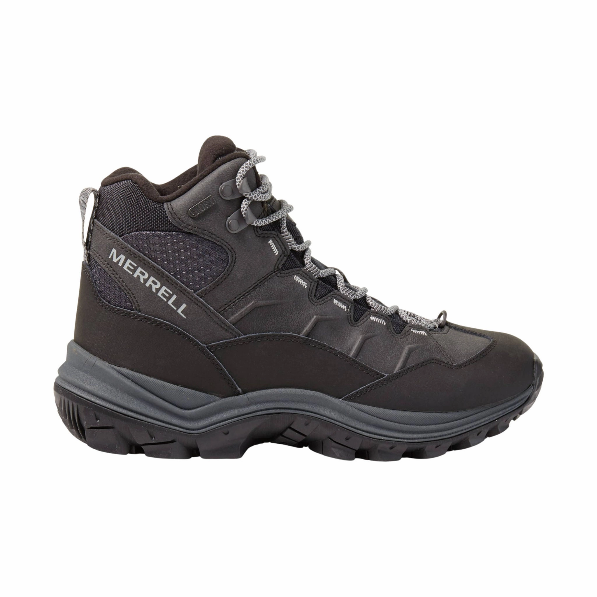 Easy on Merrell Men's Thermo Chill Mid Waterproof Hiking Boots - Black