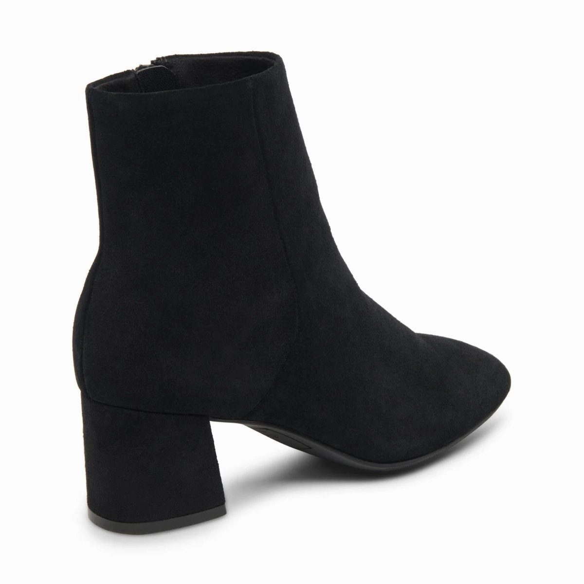 Sturdy Frame Feather Light River Crossing Blondo Women's Alida Black Suede Waterproof