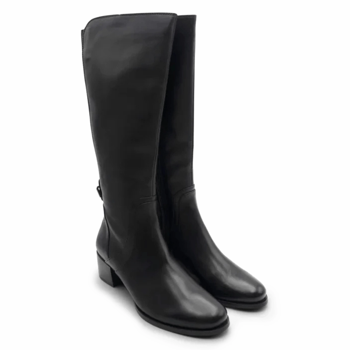 Regarde Le Ciel Women's Jolene-22 2695 Black Delice Leather Heavy Terrain