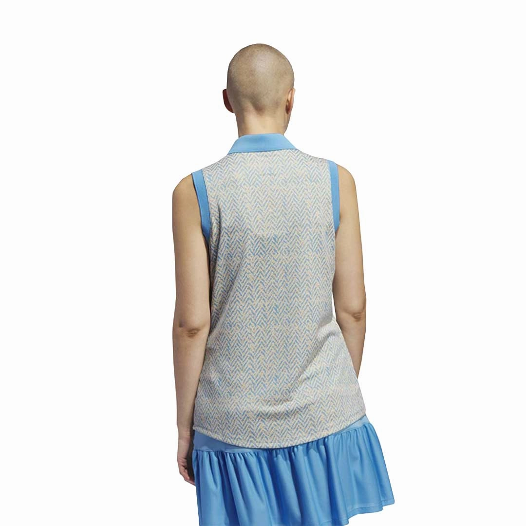 Elastic Cuff Adjustment Heat Trapping Layer adidas - Women's Ultimate365 Jacquard Polo (IP4243)