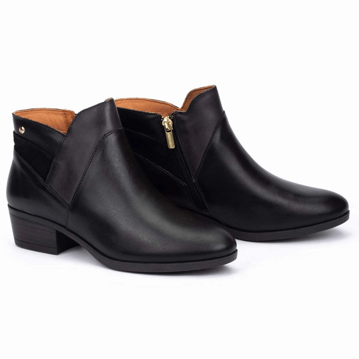 Pikolinos Women's Daroca Black Leather Quick Dry Materials