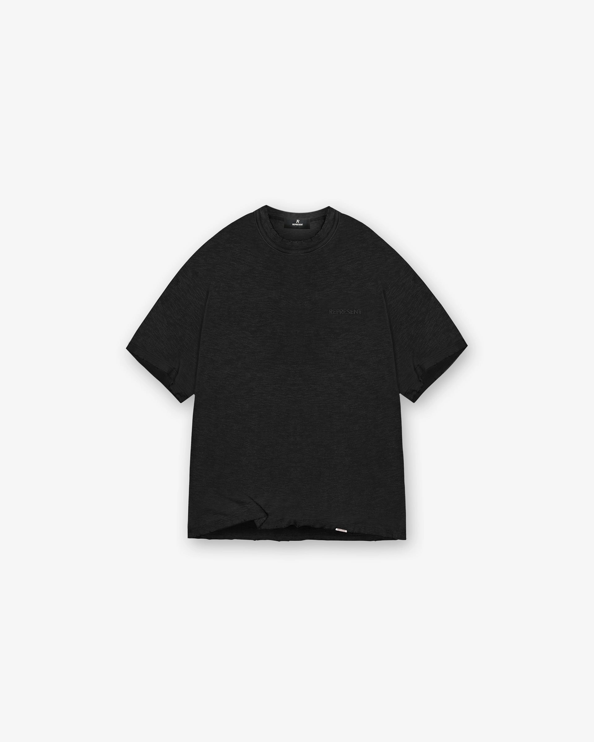 Modern Simplicity Quick Fit Performance Slub T-Shirt - Jet Black