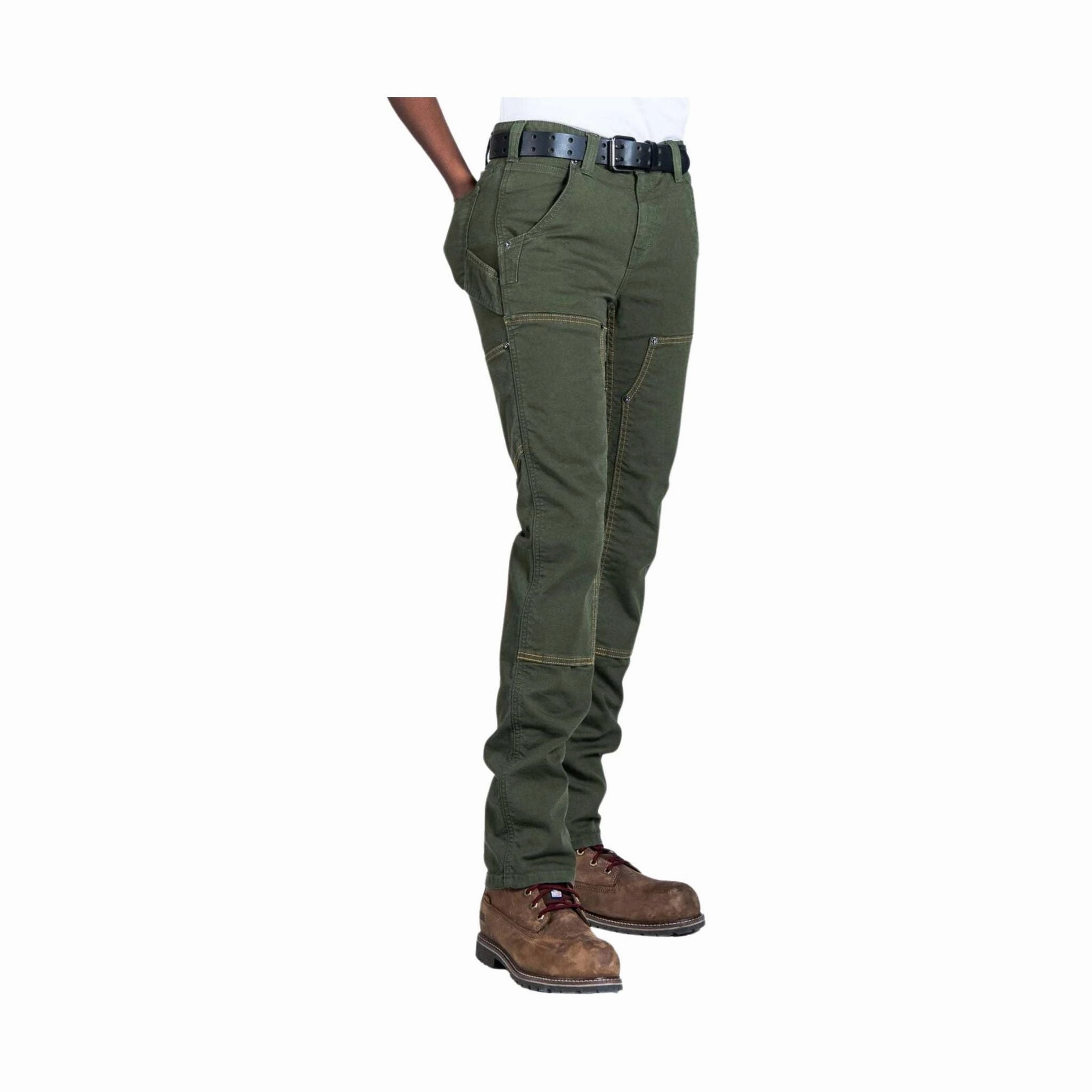 Dovetail Women's Maven X Pant - Moss Green NonIrritatingStitching