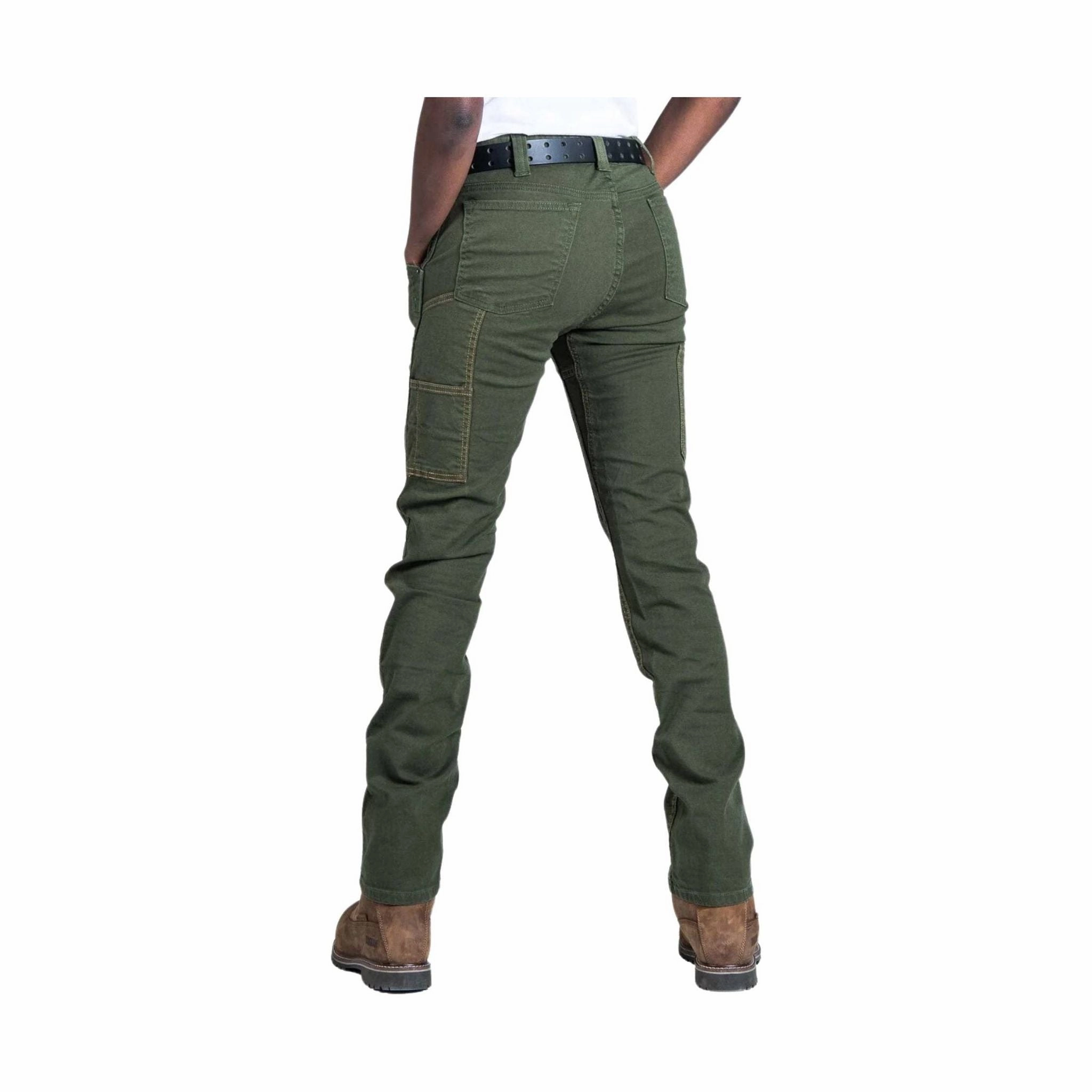 Tear Resistant Weave Trendy Design Dovetail Women's Maven X Pant - Moss Green