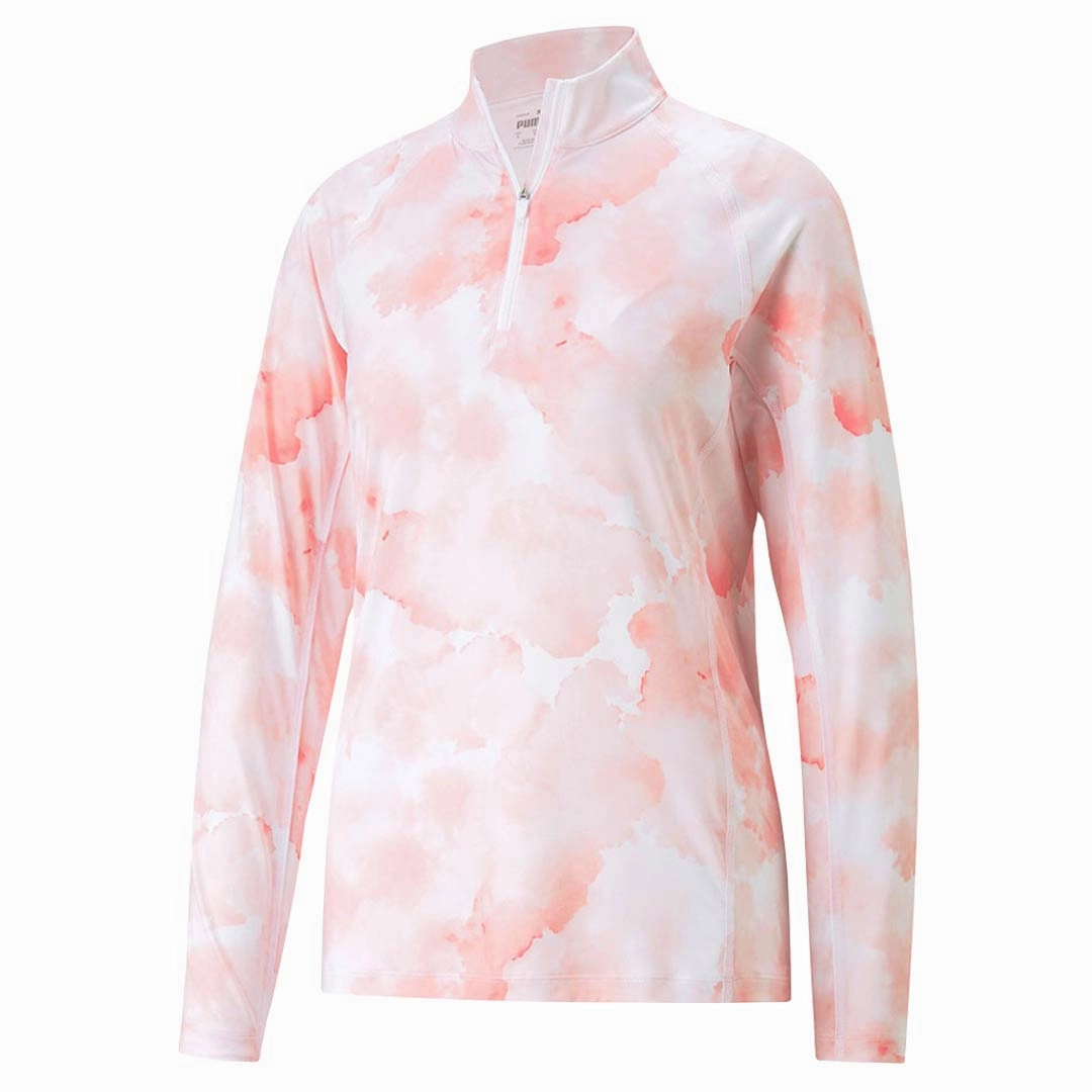 BondedZipperGuards Reinforced Stress Points Puma - Women's YouV Cloud 1/4 Zip (539034 04)