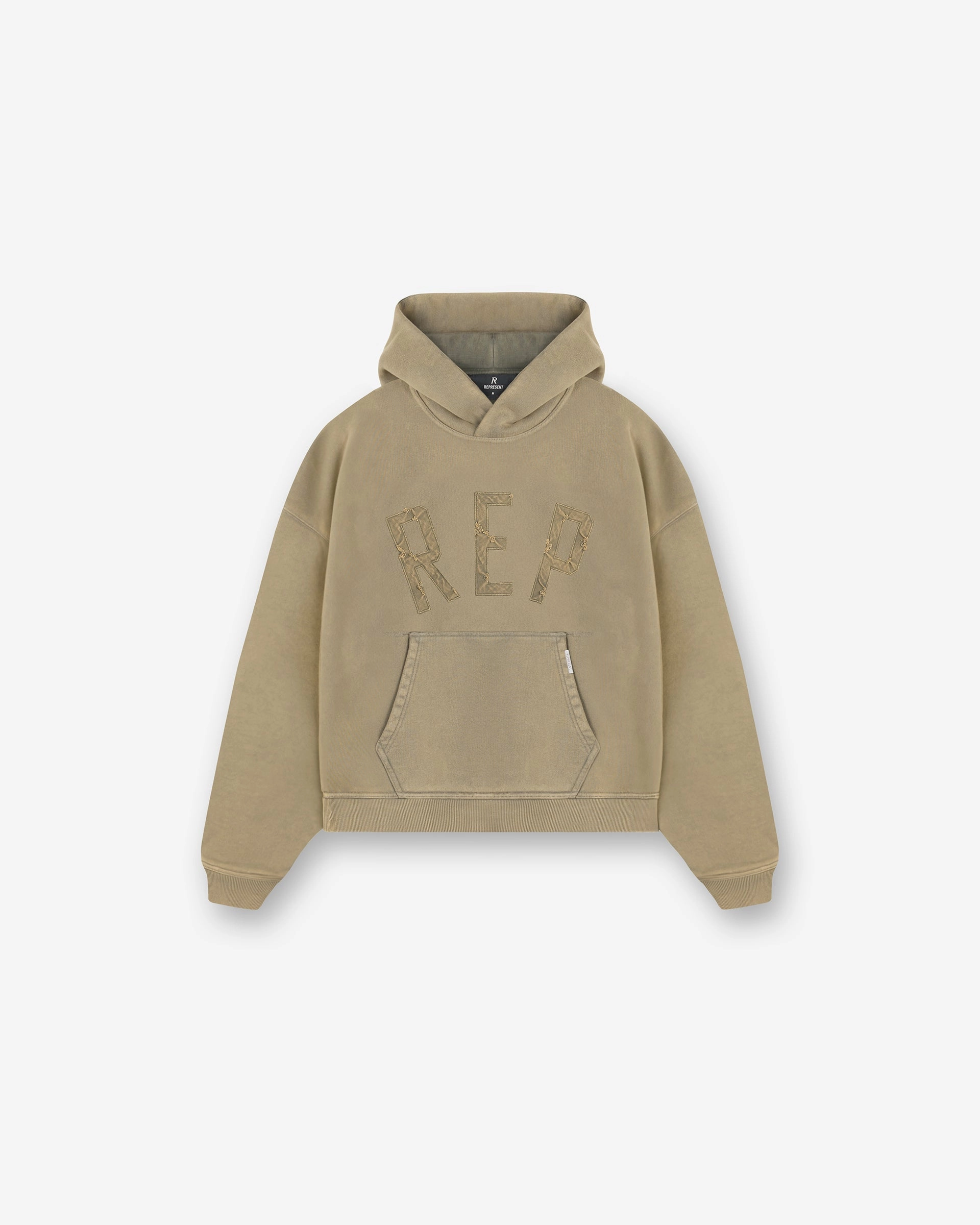 Rep Applique Hoodie - Fawn Breathable layers