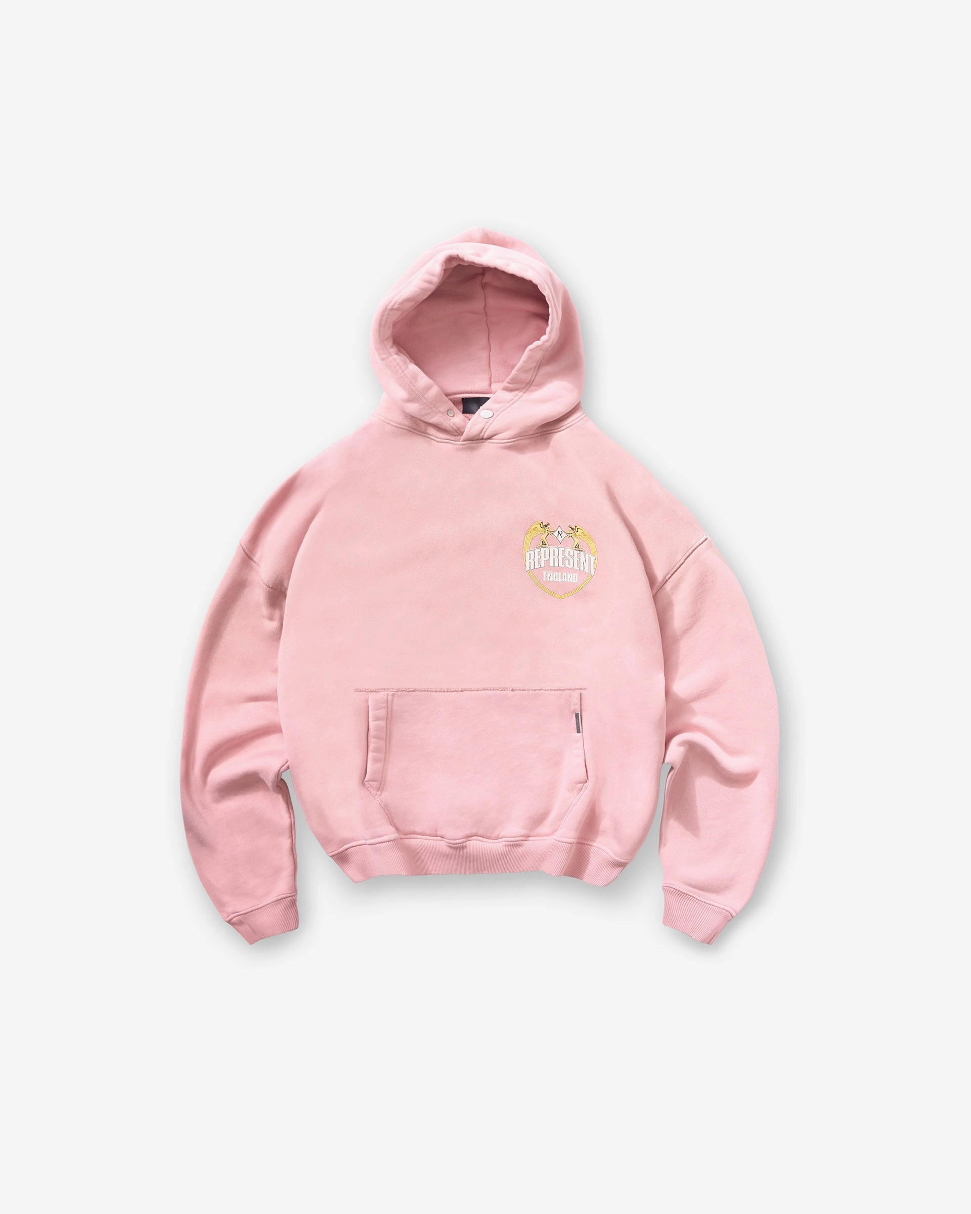 Represent Angel Border Hoodie - Quartz Warm Fit