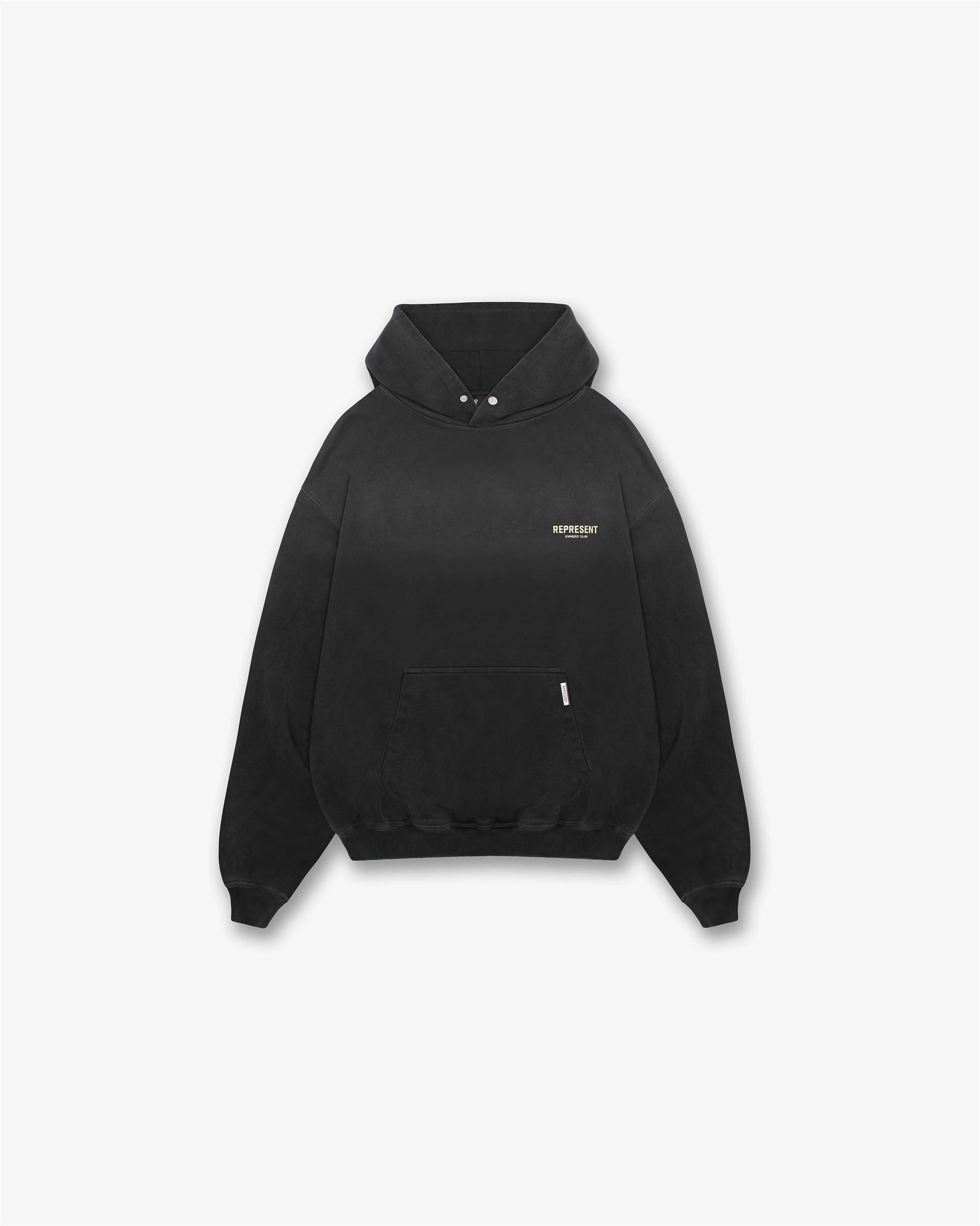 Cool Weather Represent Owners Club Hoodie - Aged Black