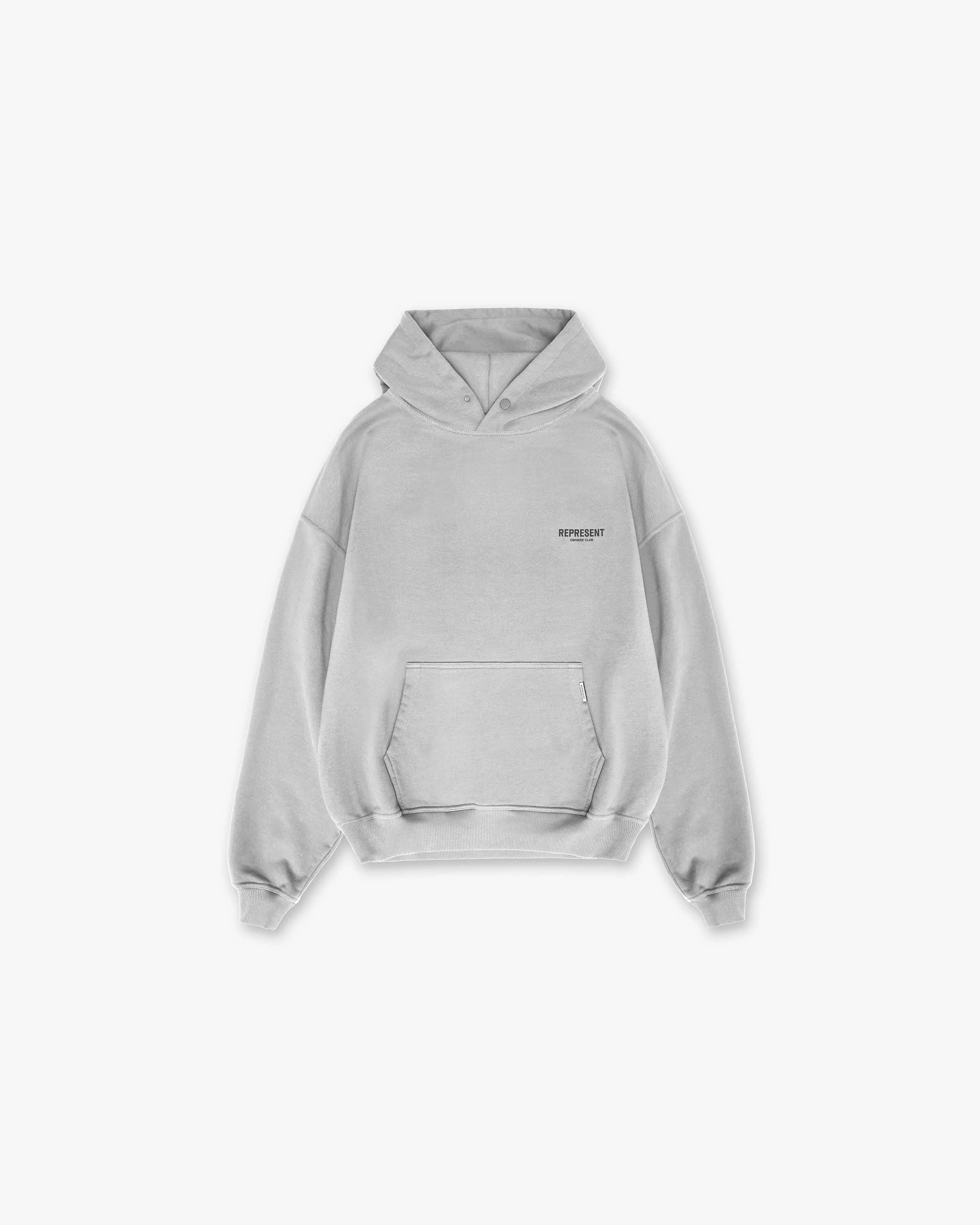 Represent Owners Club Hoodie - Ash Grey Versatile Design
