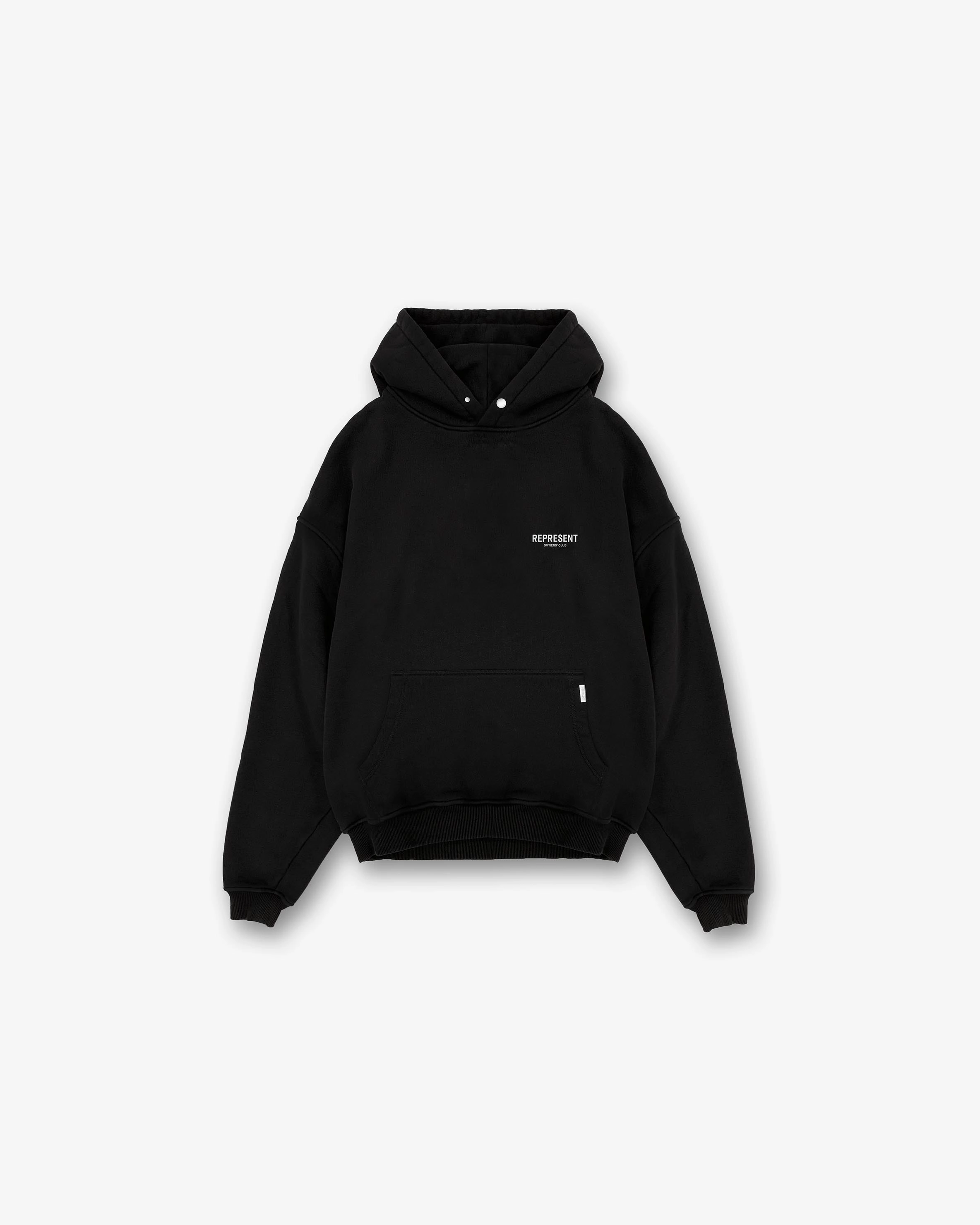 Matted look Represent Owners Club Hoodie - Black