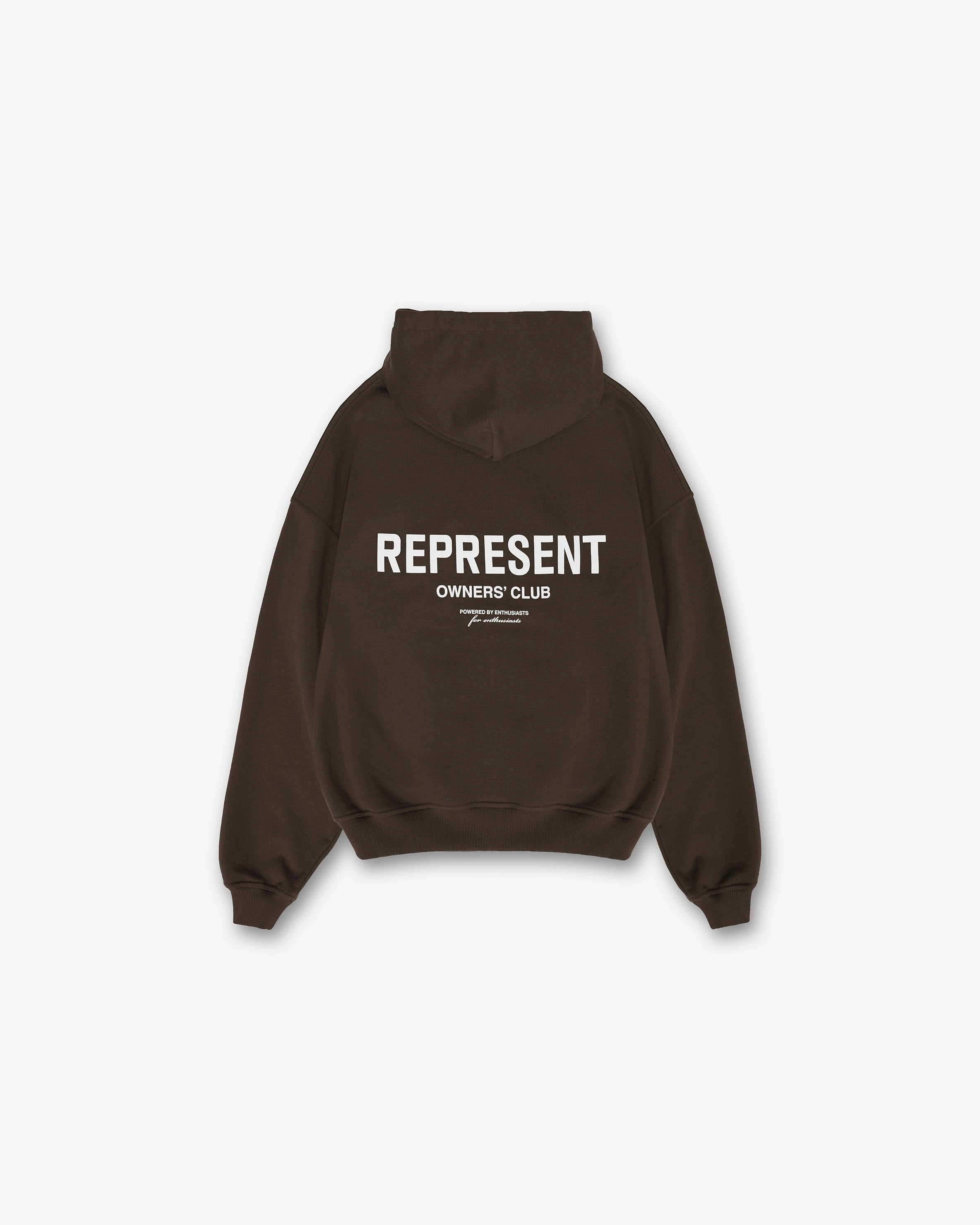 Represent Owners Club Hoodie - Brown Cruise Wear