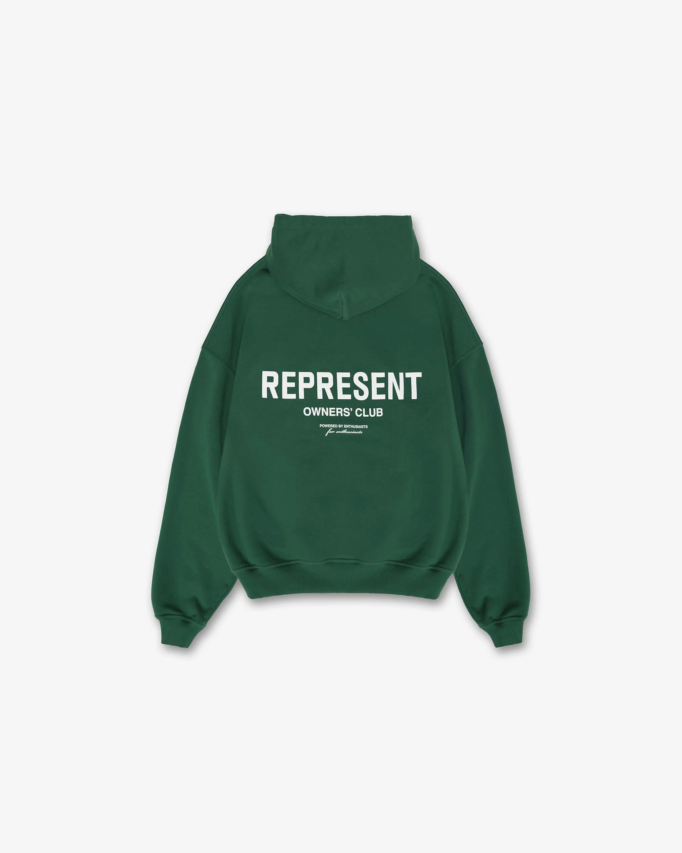 Represent Owners Club Hoodie - Racing Green Goat like