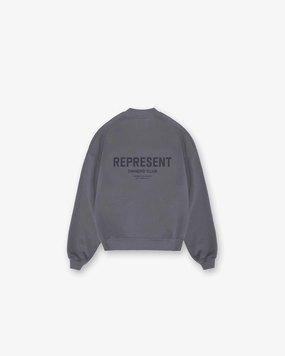 No Effort Represent Owners Club Sweater - Storm