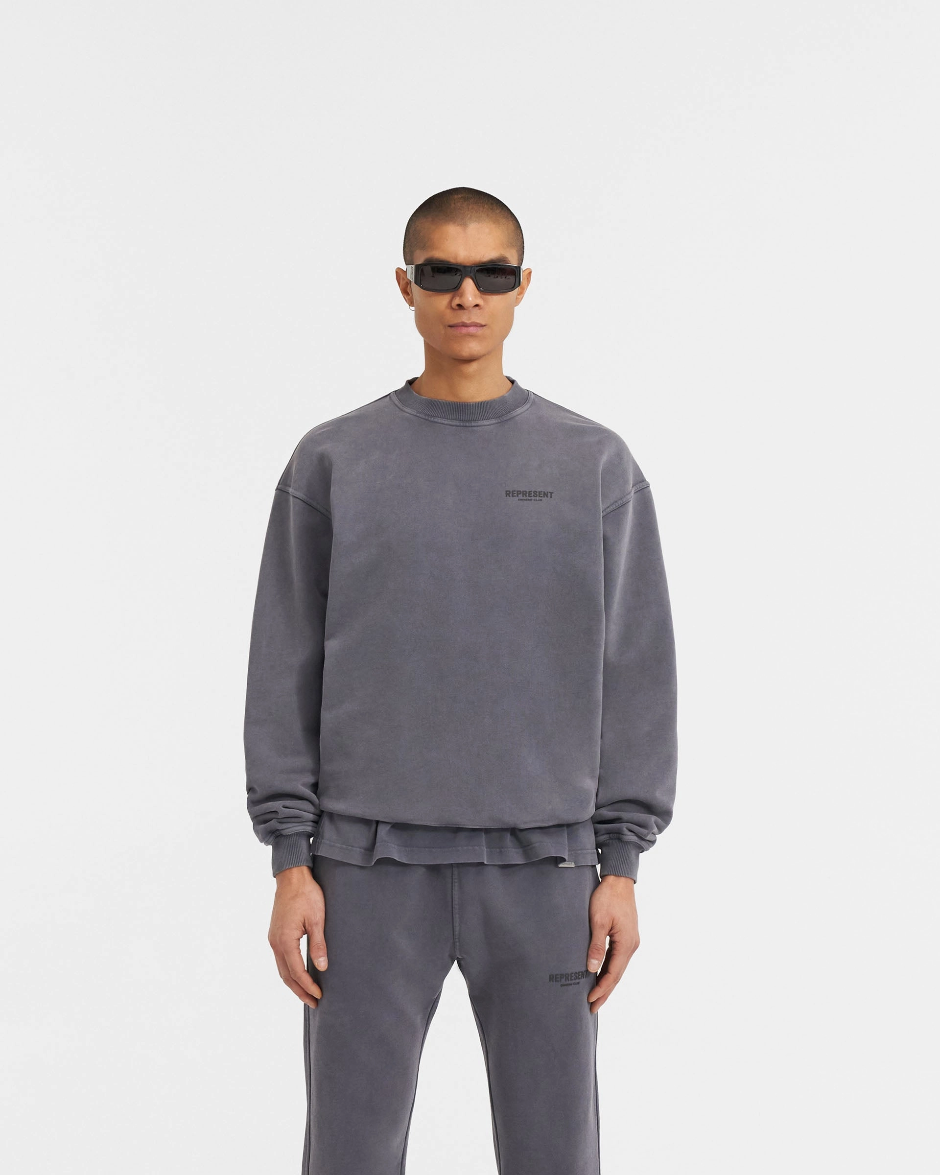 EcoConscious Manufacturing Represent Owners Club Sweater - Storm