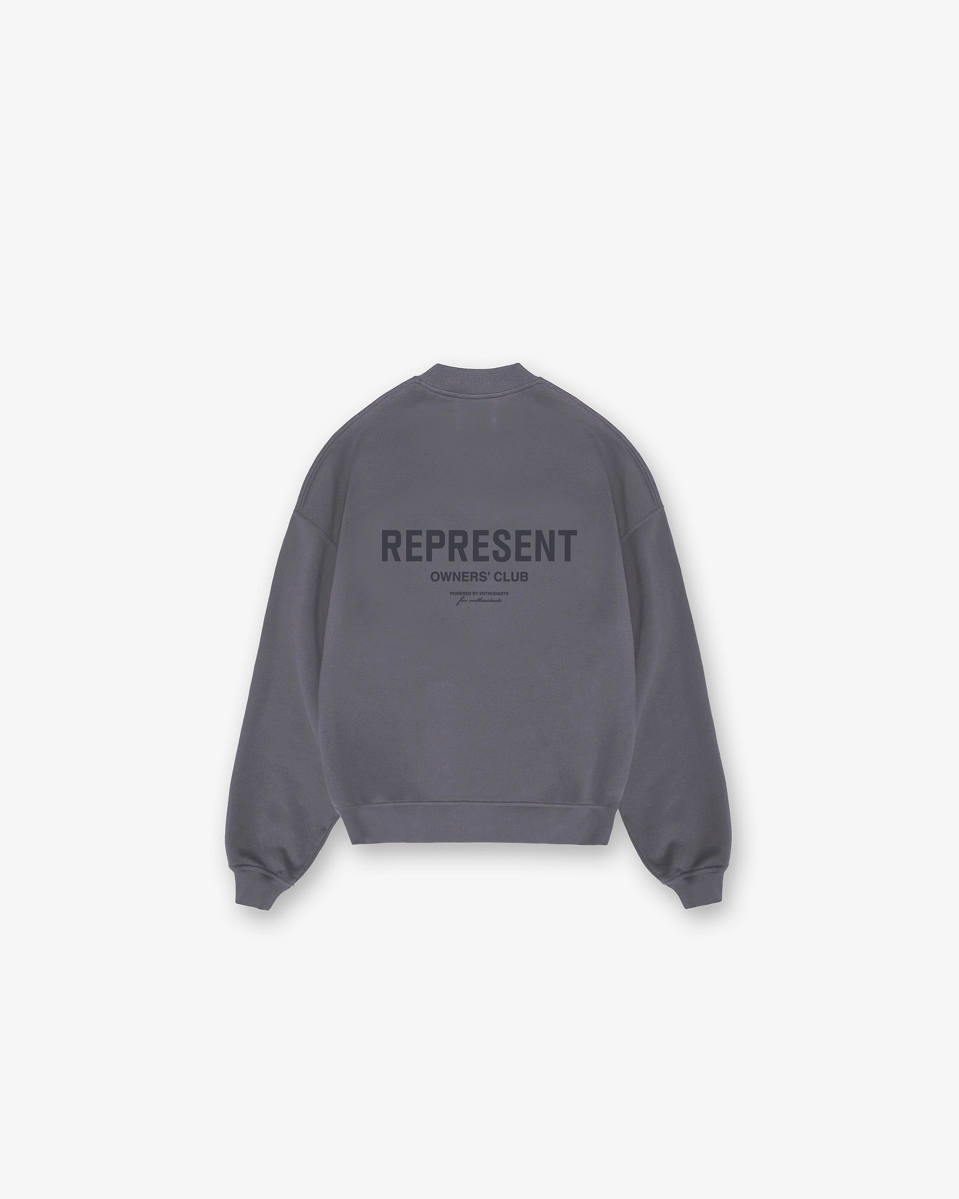 No Effort Represent Owners Club Sweater - Storm