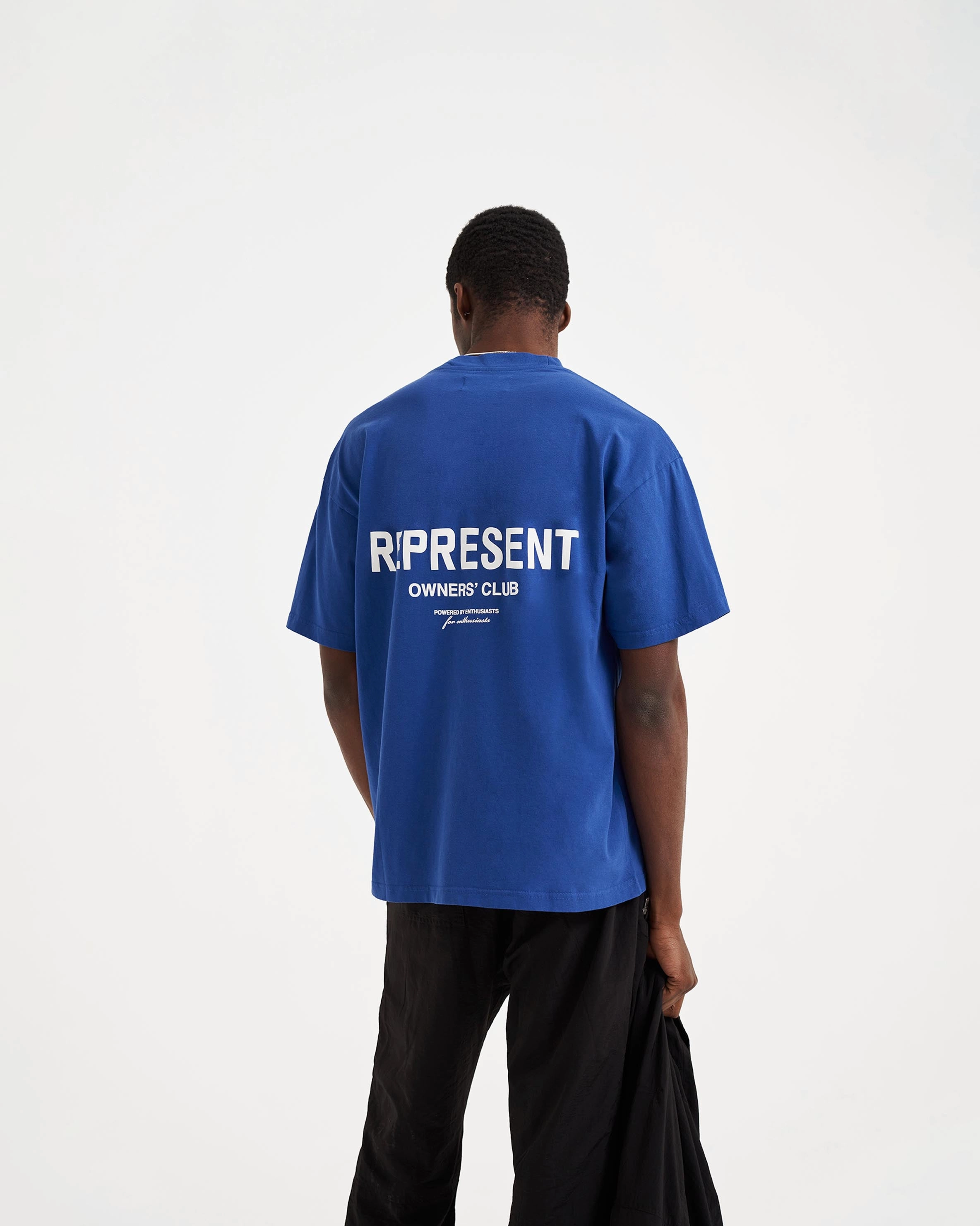 Represent Owners Club T-Shirt - Cobalt Versatile Comfort Cool Layering