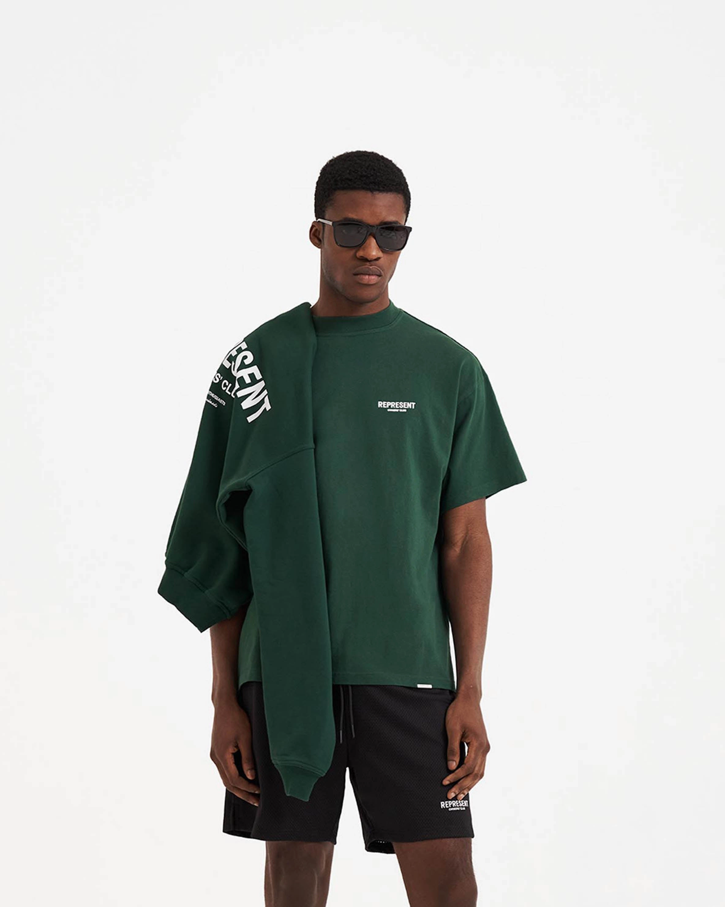 Represent Owners Club T-Shirt - Racing Green casual top