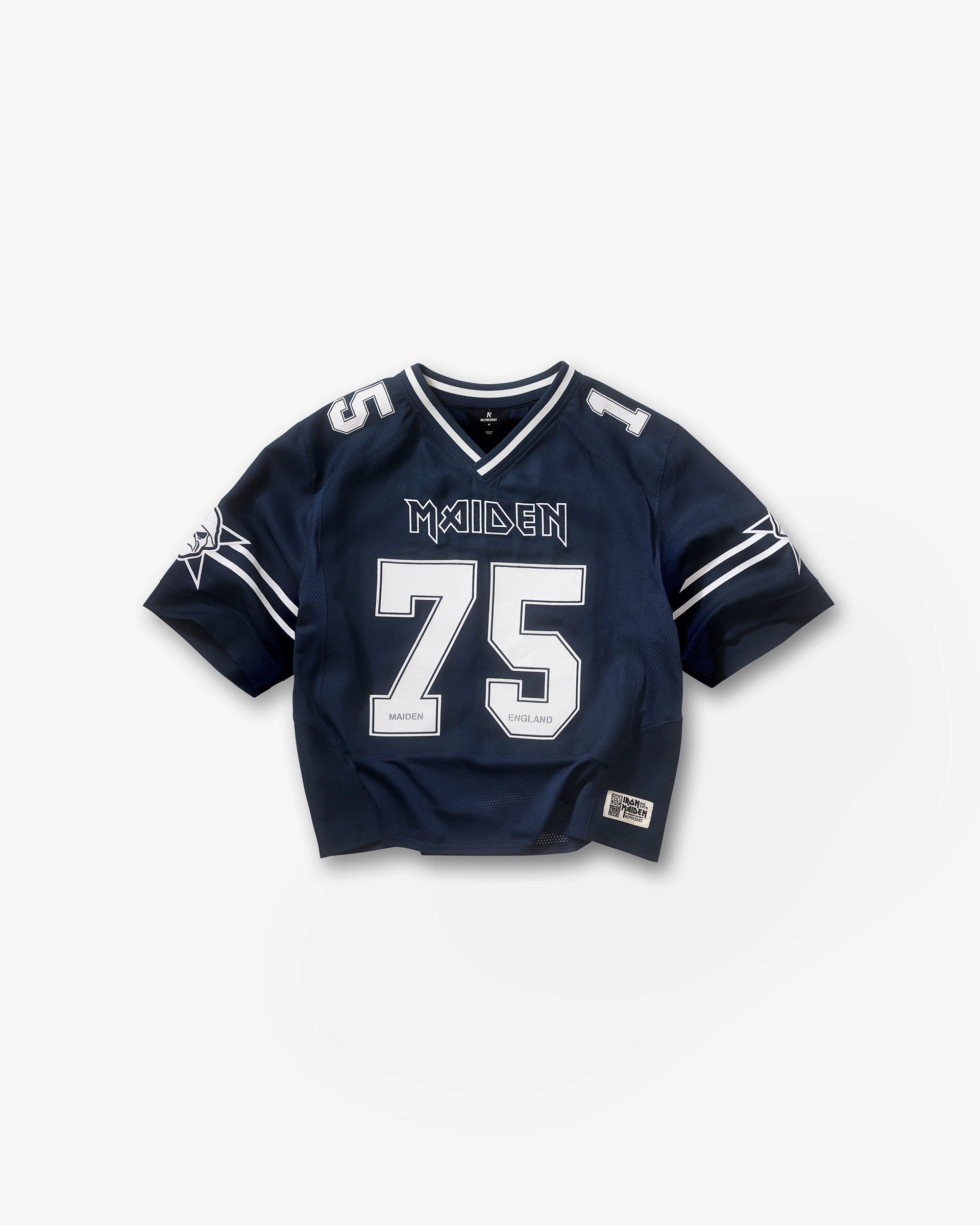 sporty wear Represent X Iron Maiden Anniversary Jersey - Mid Blue