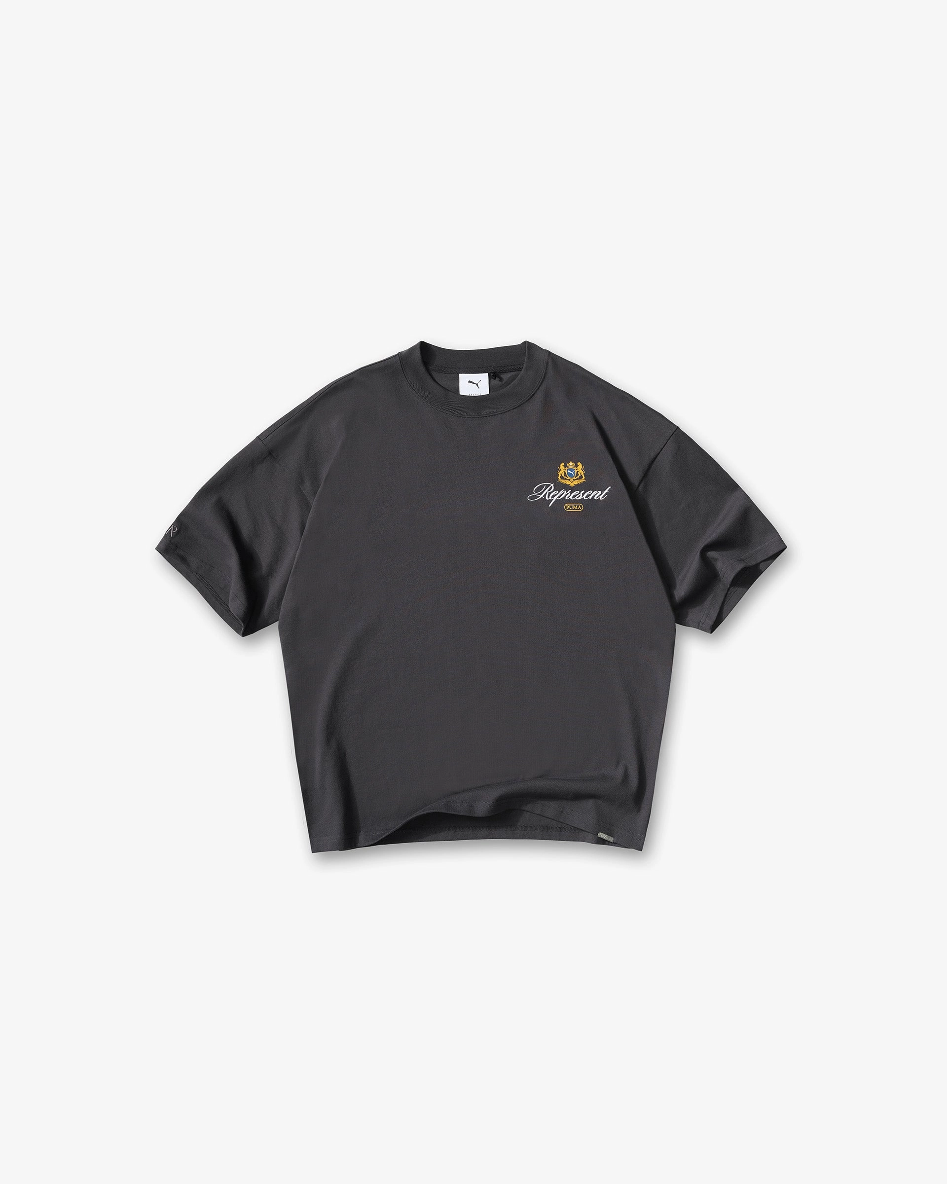 Comfortable Piece Cool Style Represent X Puma Graphic T-Shirt - Dark Grey