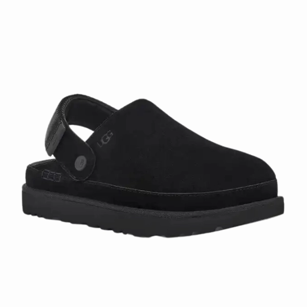 UGG Women's Goldenstar Clog Black Quick Drying Materials Slip On Style