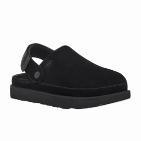 UGG Women's Goldenstar Clog Black Quick Drying Materials Slip On Style