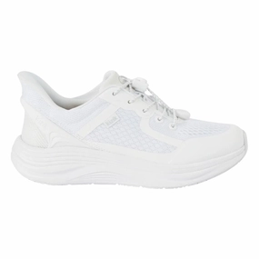 Kizik Women's London White Mesh Low Profile Silhouette