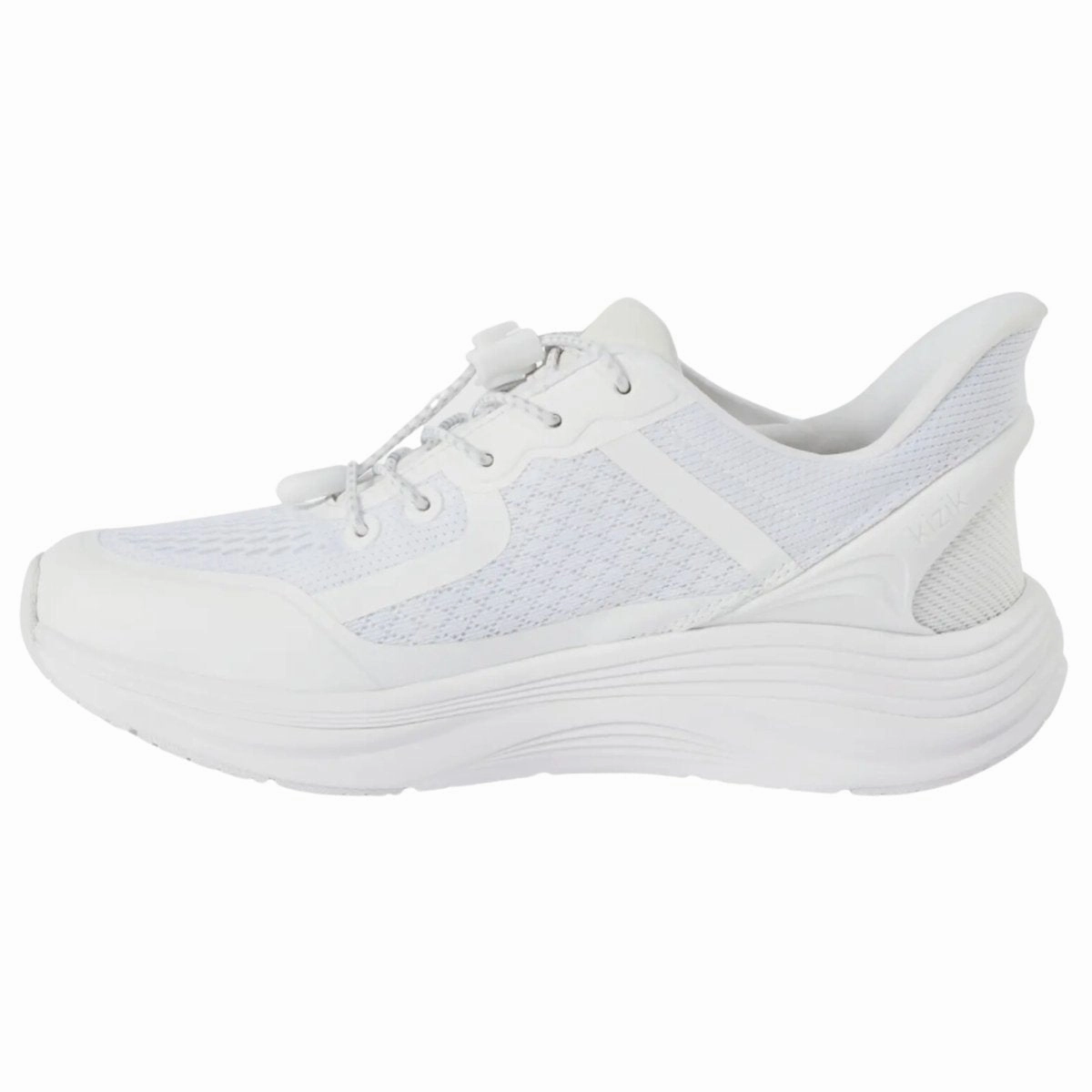 Kizik Women's London White Mesh Foot Shape